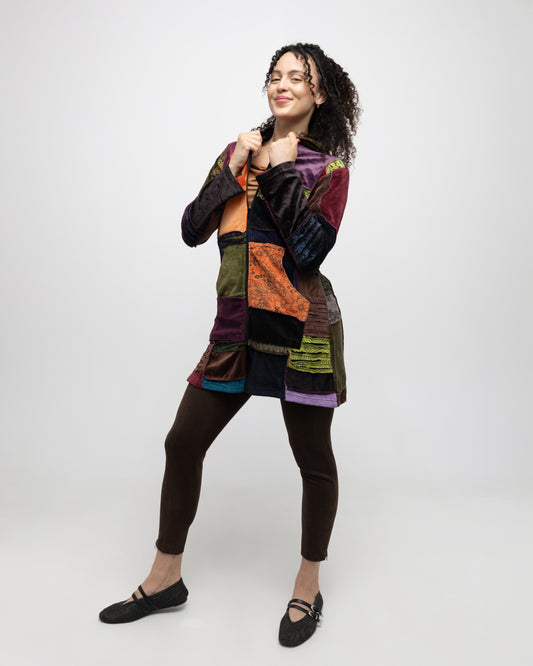 Long-Sleeves Jacket - Soleil et étoiles