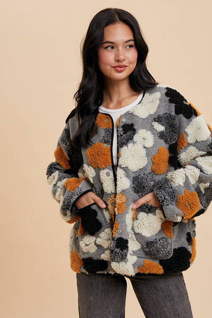 Floral Tufted Jacket