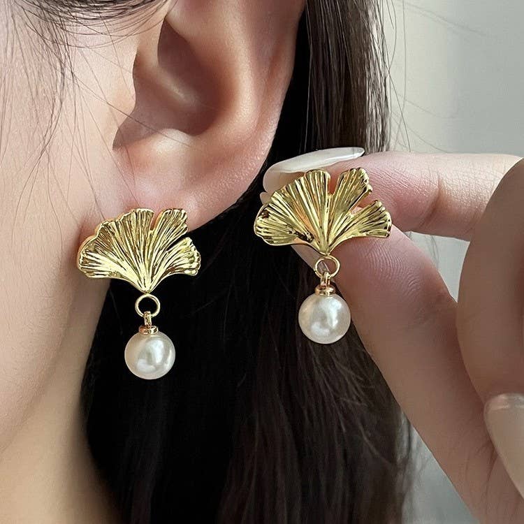 18K Stainless Steel Tarnish Free Waterproof Drop | 40E453 - Soleil et étoiles