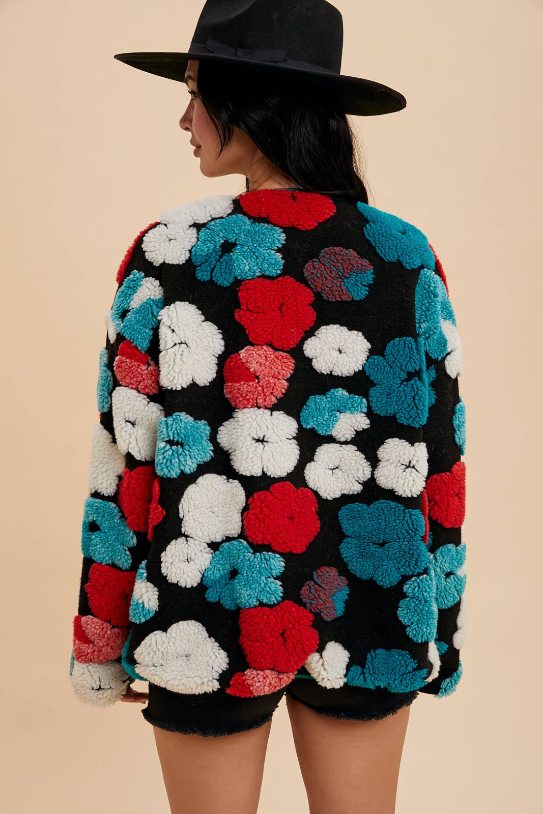 Floral Tufted Jacket