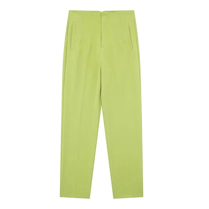 High waist Formal Pencil Trousers