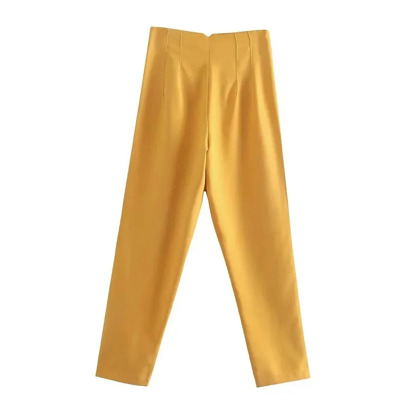 High waist Formal Pencil Trousers