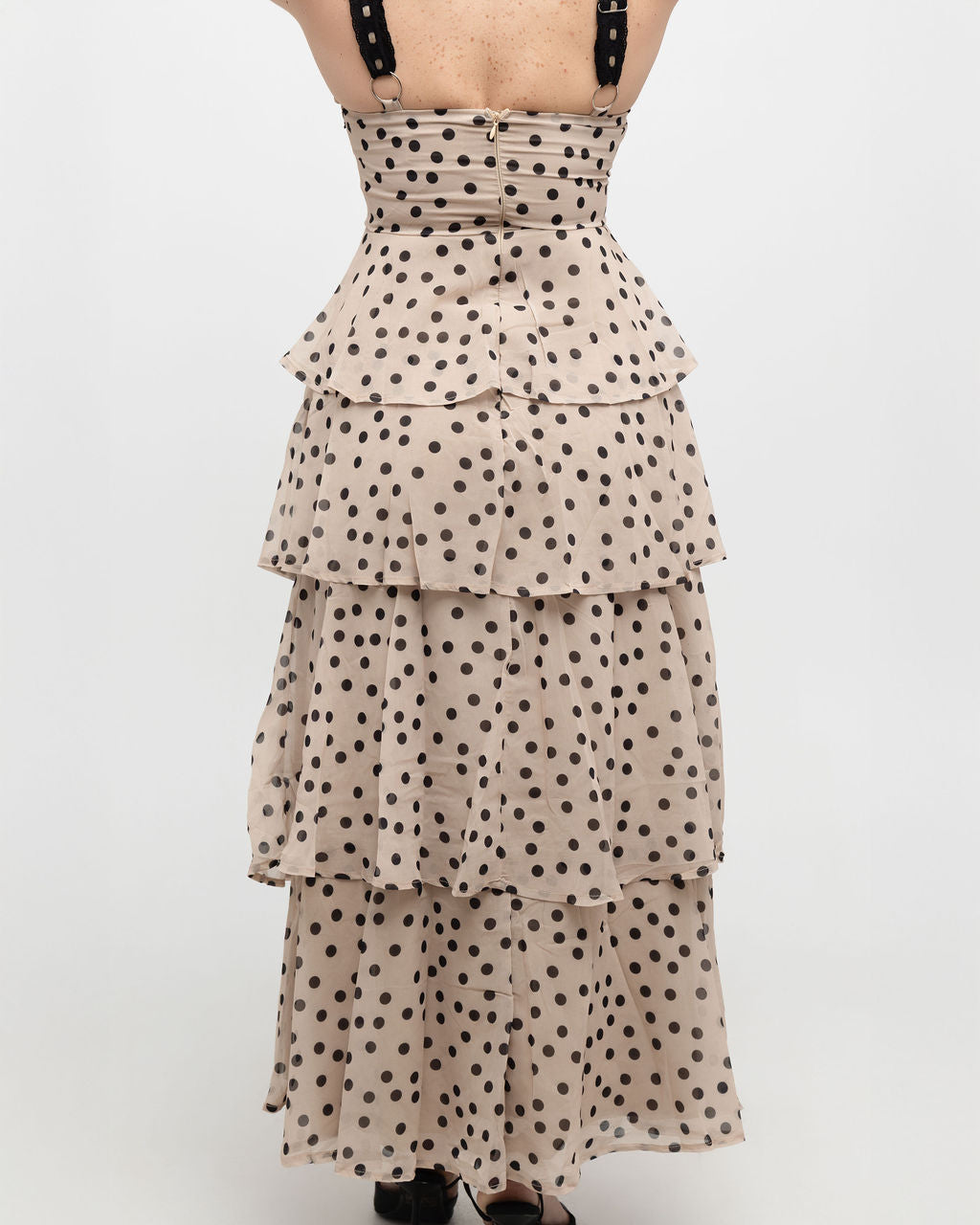 Polka dot maxi dress - Soleil et étoiles