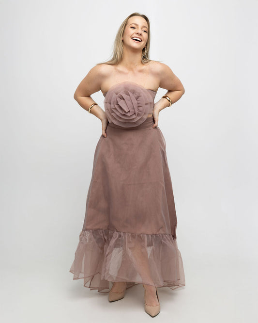 Flower top and micro panted skirt Set - Soleil et étoiles