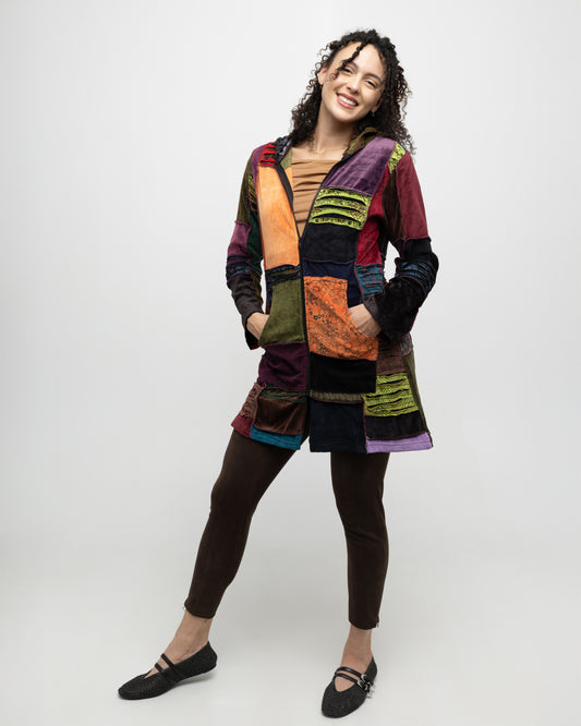 Long-Sleeves Jacket - Soleil et étoiles