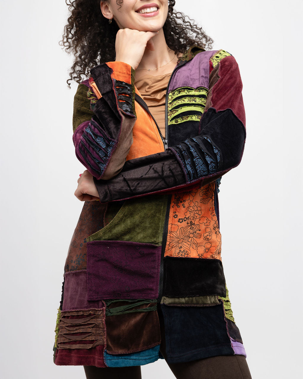 Long-Sleeves Jacket - Soleil et étoiles