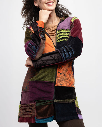 Long-Sleeves Jacket - Soleil et étoiles