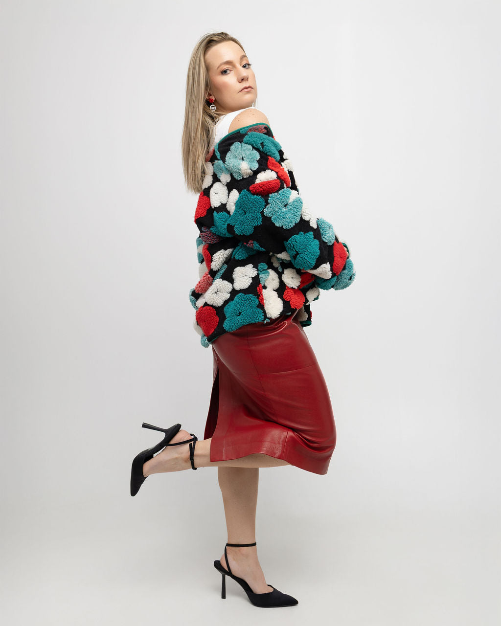 Floral Tufted Jacket - Soleil et étoiles