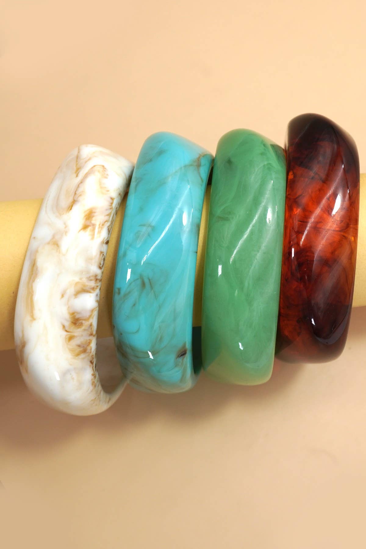 LUXURY IRREGULAR SQUARE SHAPE CUFF BANGLE | 40B5188 - Soleil et étoiles