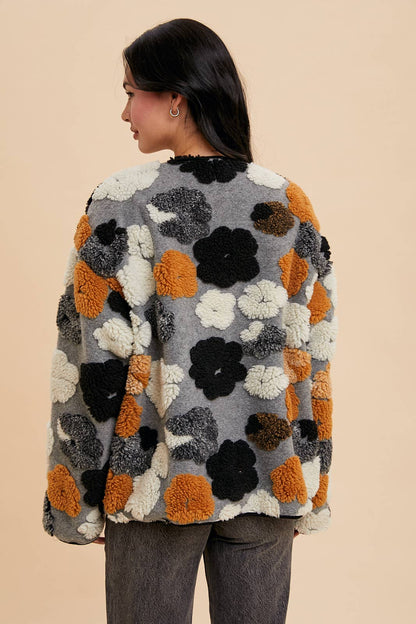 Floral Tufted Jacket