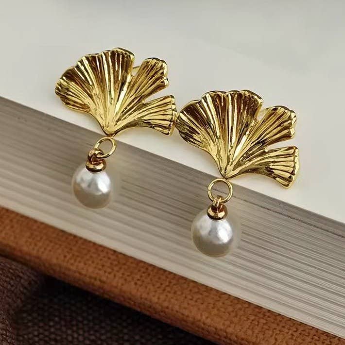 18K Stainless Steel Tarnish Free Waterproof Drop | 40E453 - Soleil et étoiles